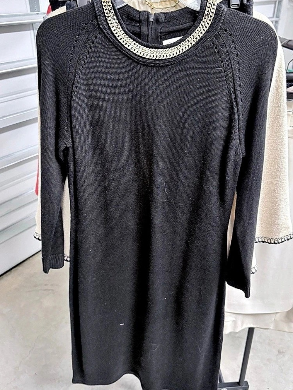 Calvin Klein Collection Black Long Sleeve Dress